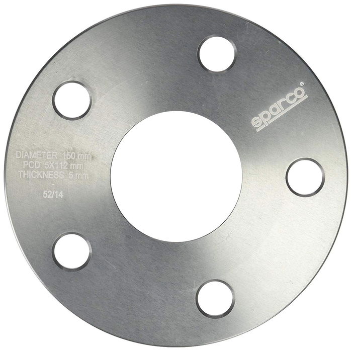 Sparco S051STB05 Séparateurs Roue 5x112 57.0 B M14x1.50 5 mm Type M1 Sparco S051STB05 Séparateurs Roue 5x112 57.0 B M14x1.50 5 mm Type M1