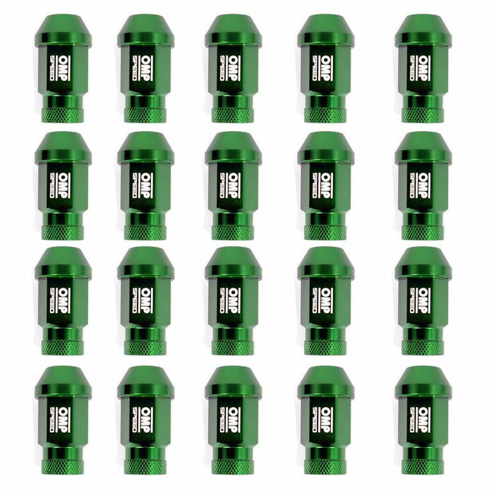 Set Vis OMP 7075 40 mm M14 x 1,50 20 uds Vert