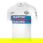 Sparco T-Shirt Martini-R Taille M Blanc S01274MRBI2M