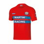 Sparco T-shirt Martini Racing Rouge Taille M