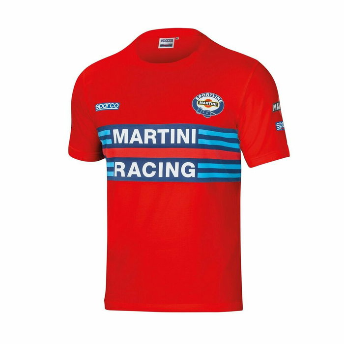 Sparco T-shirt Martini-R rouge XL