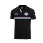 Sparco Polo Réplica Martini-R Noir Taille L