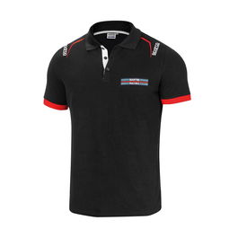 Sparco Polo Martini-R Taille L Noir S01276MRNR3L
