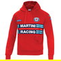 Sparco S01279MRRS2M Sweat Capuche Martini Taille M Rouge 100% Coton 300g