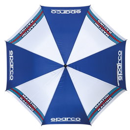 Sparco Parapluie Martini Racing Bleu / Blanc