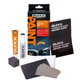 Quixx QQ10255 Réparateur De Peinture Noire Pour Voiture Kit De Réparation D'Éclats De Pierre