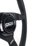 OCC Motorsport OCCVOL014 Volant Plat Mod. Classic Cuir De Nappa 350mm Noir 6 Vis