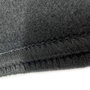 OCC Design Tapis de voiture universel en moquette noir