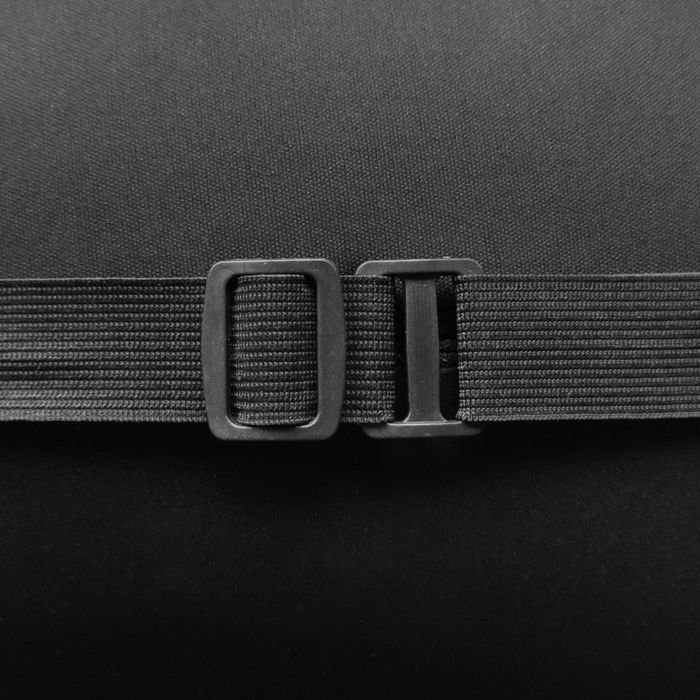 Momo Support Cou Côté Confort Carbone-Noir Mousse Polyuréthane Mémoire de Forme 20x25x12cm