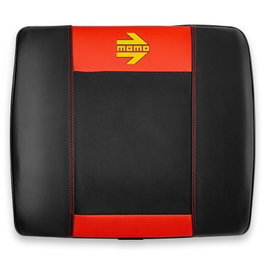Momo Support de ceinture voiture compact Rouge-Noir