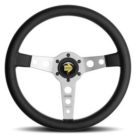 MOMO Prototipo Volant Racing 350mm Noir et Argent