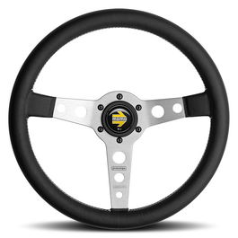 MOMO Volant Momo Prototipo Argent 350 MOM11111525111R Cuir 350mm