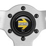 MOMO Prototipo Volant Racing 350mm Noir et Argent