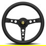 MOMO Volant MOMO Prototype Noir 350 MOM11111525211R Cuir 350mm