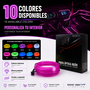 Occ Sport Bande de néon en fibre optique violette 3m USB