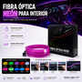 Occ Sport Bande de néon en fibre optique violette 3m USB