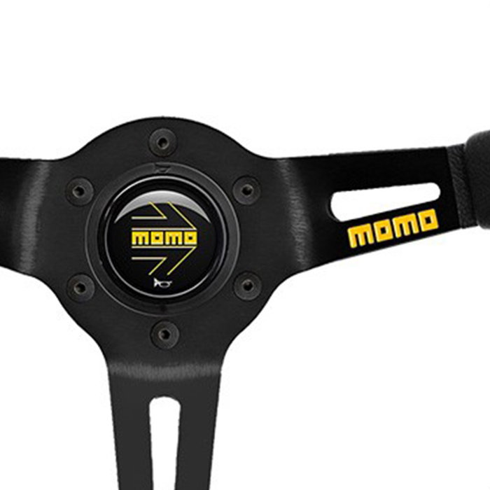 Momo MOM11150085221R Volant Rally 350 mm Alcantara Noir