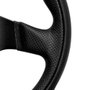 Momo MOM11102632812R Volant 280 mm Cuir Perforé Noir 6x70mm PCD PISO