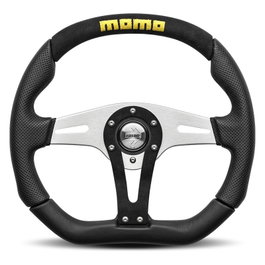 Momo Volant Racing TREK 350 mm Cuir et Alcantara Noir