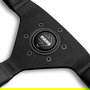 Momo MOM11111785225R Volant Tuning 350 mm Cuir Noir