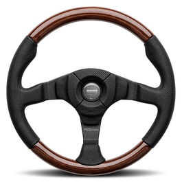 MOMO Volant Momo Dark Fighter 350 mm Bois Et Cuir MOMVDFIGHTER35WR