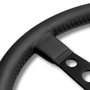 Momo Volant Prototype 350 mm en cuir noir