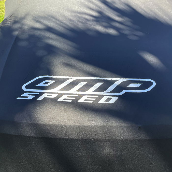 OMP Speed Housse De Protection Intérieure Pour Voiture, Élastique En Laine 110 gr, Taille M-L 450x140x120 cm OMPS18040713