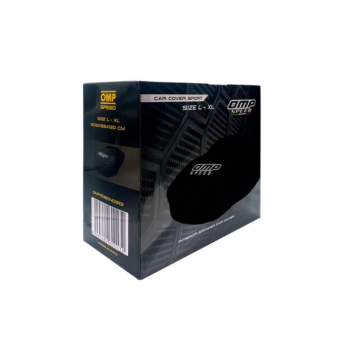 OMP Speed Housse De Voiture Intérieure, Élastique En Laine 110 gr, Taille L-XL 505x165x120 cm OMPS18040913