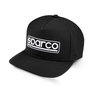Sparco Gorra Stretch Noir S01351NR Casquette Sports Mécaniques Visiere Plate Taille Unique