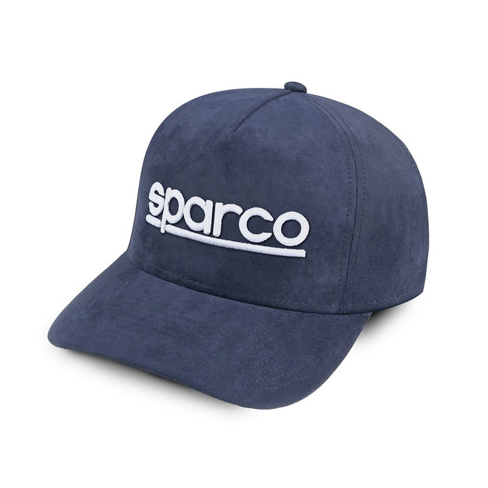 Sparco Casquette Suede Bleu Marine Sparco Casquette Suede Bleu Marine