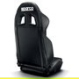 Sparco Siège R100 Sky S009014NRSKY Noir My2022, Léger, Compact, Ergonomique, Similicuir