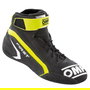 Omp First Fia 8856-2018 OMPIC0-0824-A01-182-44 Chaussures Rallye Gris Jaune Fluo Taille 44