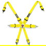 Occ Motorsport Harnais Occ Sport 6 Points 3 Pouces Jaune FIA OCCRF4