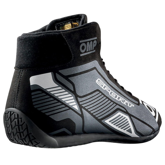 Omp Fia 8856-2018 OMPIC0-0829-A01-076-43 Bottes Sport Noir-Blanc Taille 43