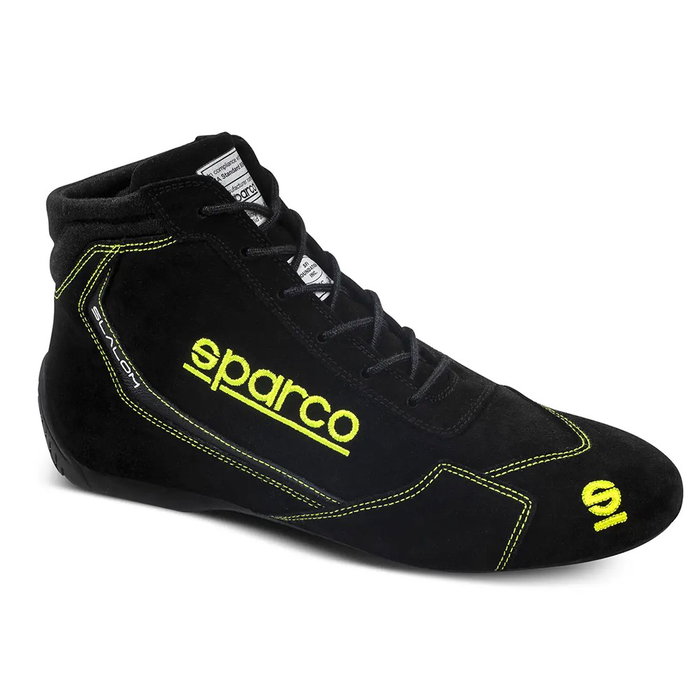 Sparco Slalom 2022 Bottines Taille 40 Noir-Jaune S00129540NRGF FIA 8856-2018 SFI3.3/23