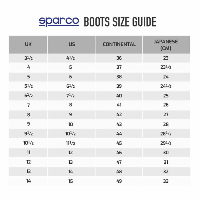 Sparco Slalom 2022 Bottines Taille 41 Noir/Jaune