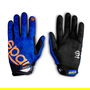 Sparco Gants Meca 3 Taille L Bleu-Orange S002093BMAF3L Gants Mécanique Racing