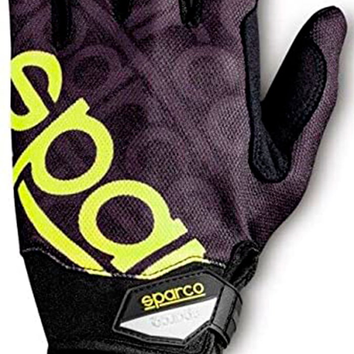 Sparco Gants Meca 3 Taille M Noir-Jaune S002093NRGF2M Sparco Gants Meca 3 Taille M Noir-Jaune S002093NRGF2M