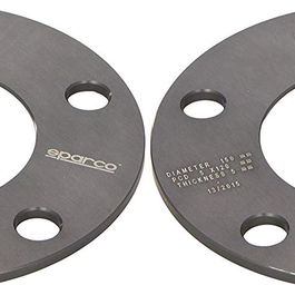 Sparco S051STB270 Séparateurs Jante 5x120 | 74,0 B M12x1,50 5 mm Type M1 Ensemble 2 pcs