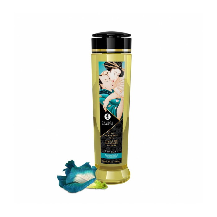 Shunga Huile de massage érotique Island Blossoms SHU-1224 (240 ml) Shunga Huile de massage érotique Island Blossoms SHU-1224 (240 ml)