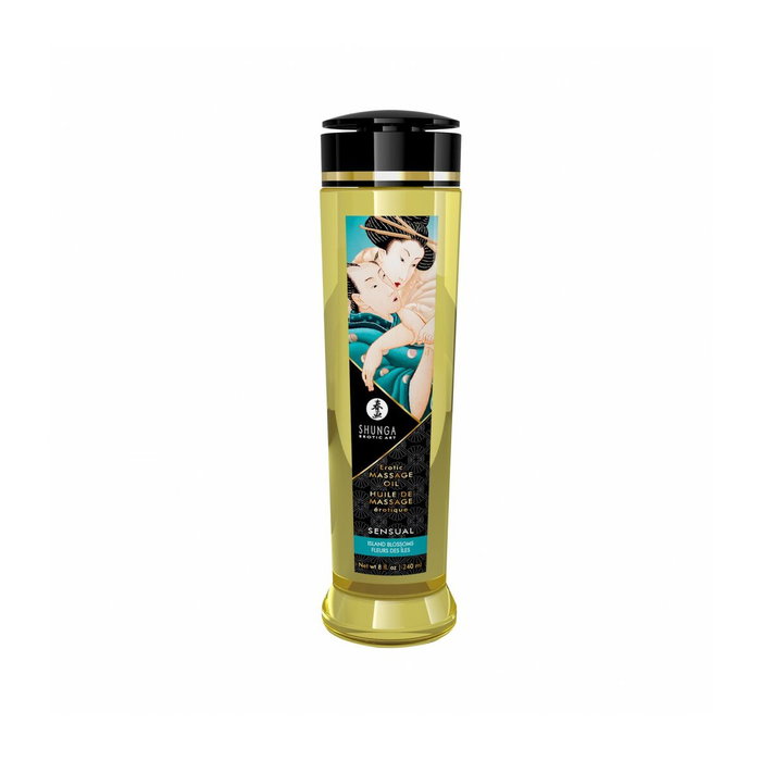 Shunga Huile de massage érotique Island Blossoms SHU-1224 (240 ml) Shunga Huile de massage érotique Island Blossoms SHU-1224 (240 ml)