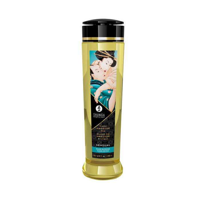 Shunga Huile de massage érotique Island Blossoms SHU-1224 (240 ml) Shunga Huile de massage érotique Island Blossoms SHU-1224 (240 ml)
