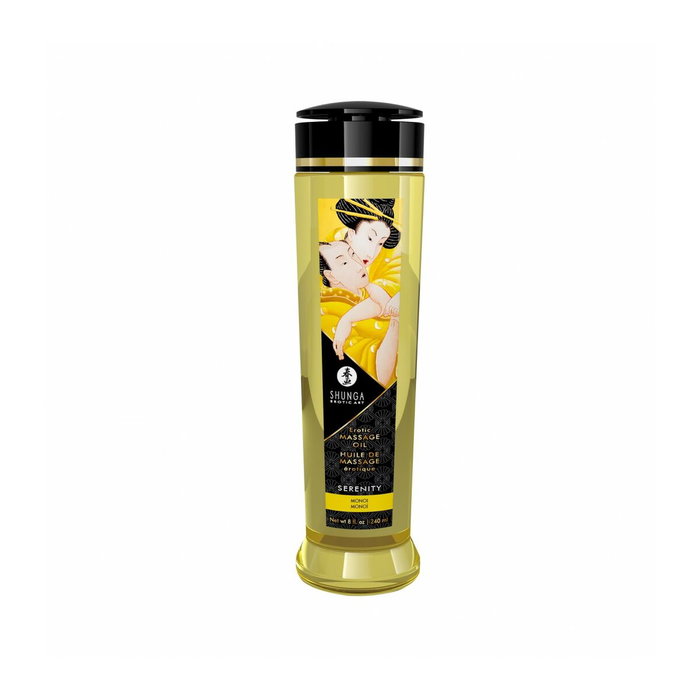 Shunga Huile de massage érotique Serenity Monoi 240 ml Aphrodisiaque