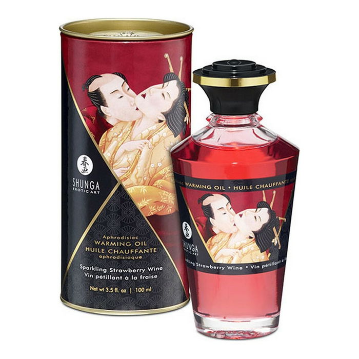 Huile chaude Fraise Shunga (100 ml) Huile chaude Fraise Shunga (100 ml)