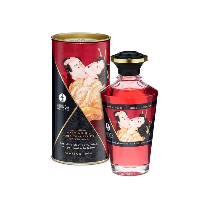 SHUNGA Huile Effet Chaleur Vin 100 ml SHUNGA Huile Effet Chaleur Vin 100 ml