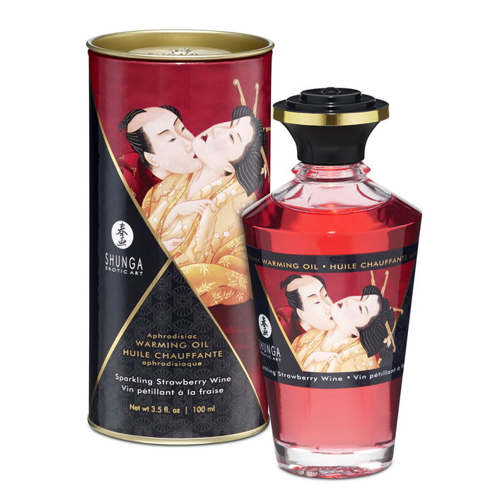 SHUNGA Huile Effet Chaleur Vin 100 ml SHUNGA Huile Effet Chaleur Vin 100 ml