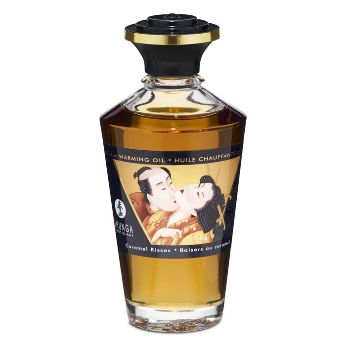 Shunga Huile de massage érotique Caramel 100 ml