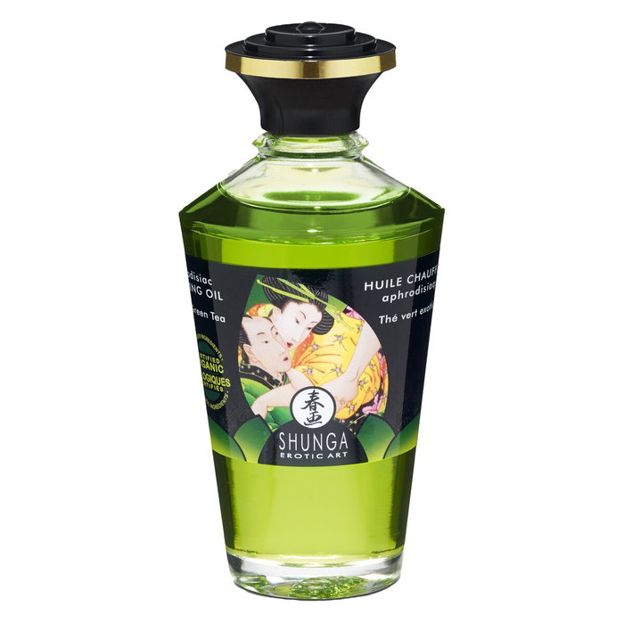 Shunga Huile de massage érotique Thé vert (100 ml) Shunga Huile de massage érotique Thé vert (100 ml)
