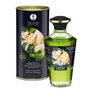 Shunga Huile de massage érotique Thé vert (100 ml)