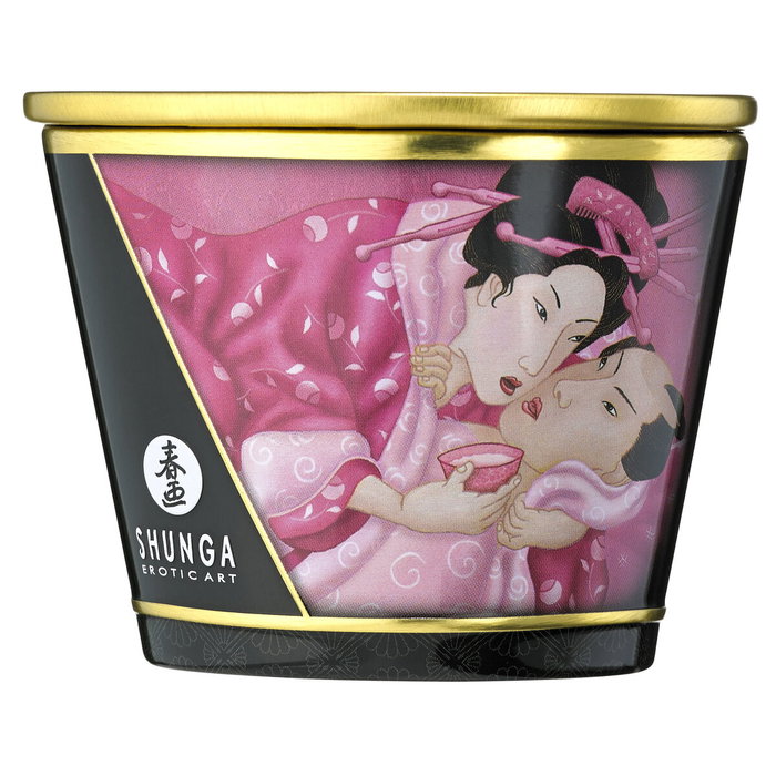 Shunga Bougie de massage Roses 170 ml Shunga Bougie de massage Roses 170 ml